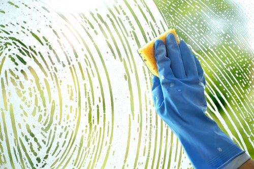 Final property cleaning preparation for tenancy handover in London