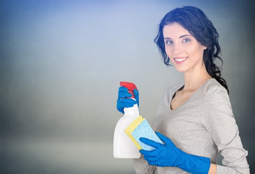 Freshly cleaned rental interior following a professional move-out cleaning